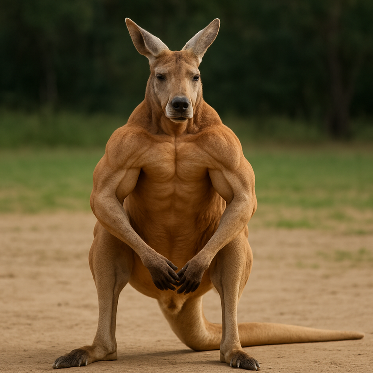 Kangaroos - Big Red - Joeys to Giants